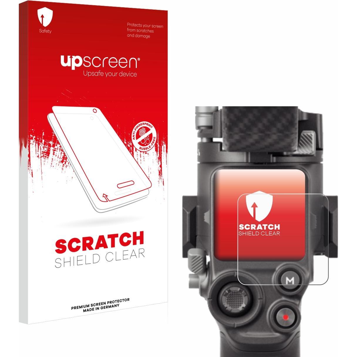 upscreen Schutzfolie Displayschutz Displayschutzfolie Folie Klar Transparent (RS 4), Action Cam Zubehör, Transparent