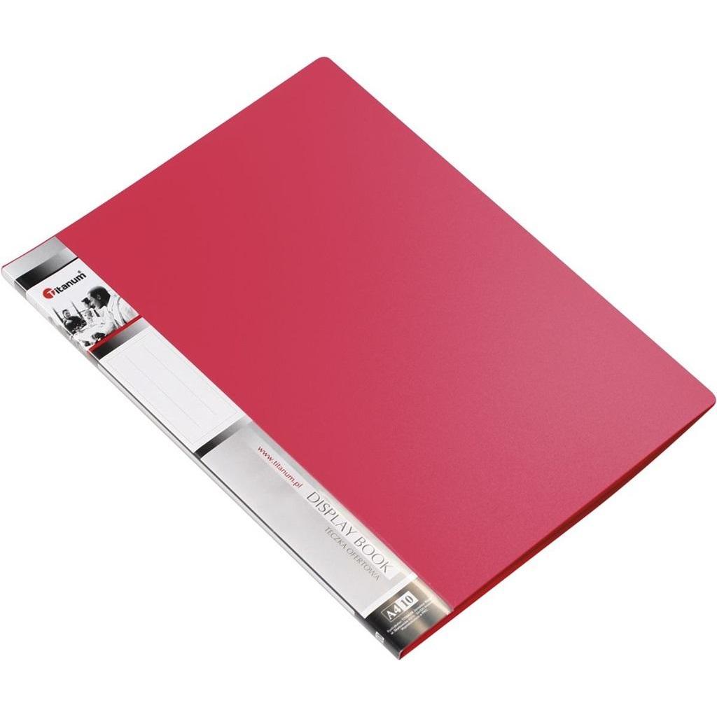 Titanum A4-Angebotsmappe mit 10 roten T-Shirts (1 x) (47593743)