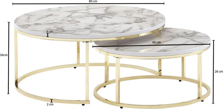 Produktbild FineBuy Bishop (80 x 80 x 36 cm)