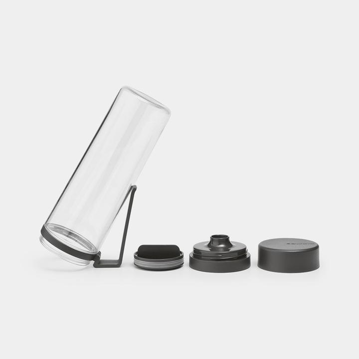 Actual product image Brabantia Drinking Bottle Make & Take 500 ml, Dark Grey (0.50 l)