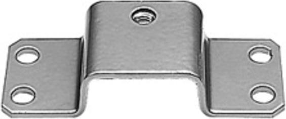 Peka Metall Staffa di distanza 15mm bianca (1 pz.)