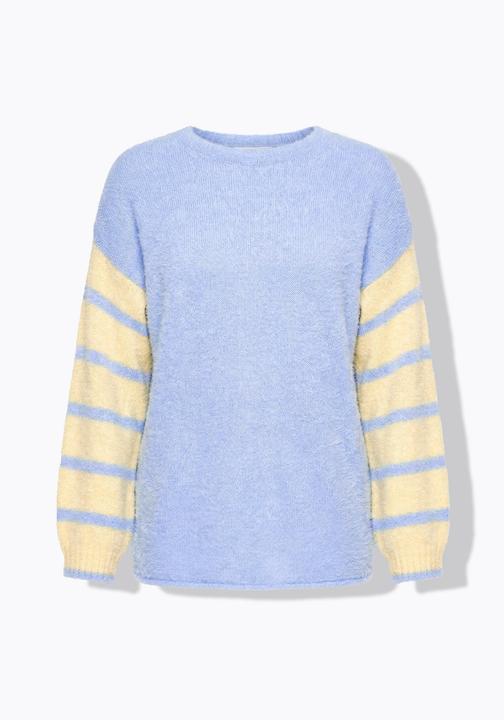 Produktbild Angel of Style Pullover, Loose Fit, Ringel-Ballonärmel (58, 60)