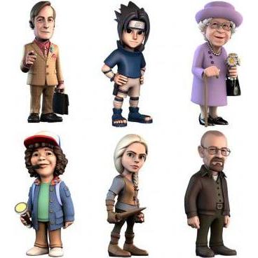 GED Minix Collectible Figurines Assortimento 3 18cm (6pz)