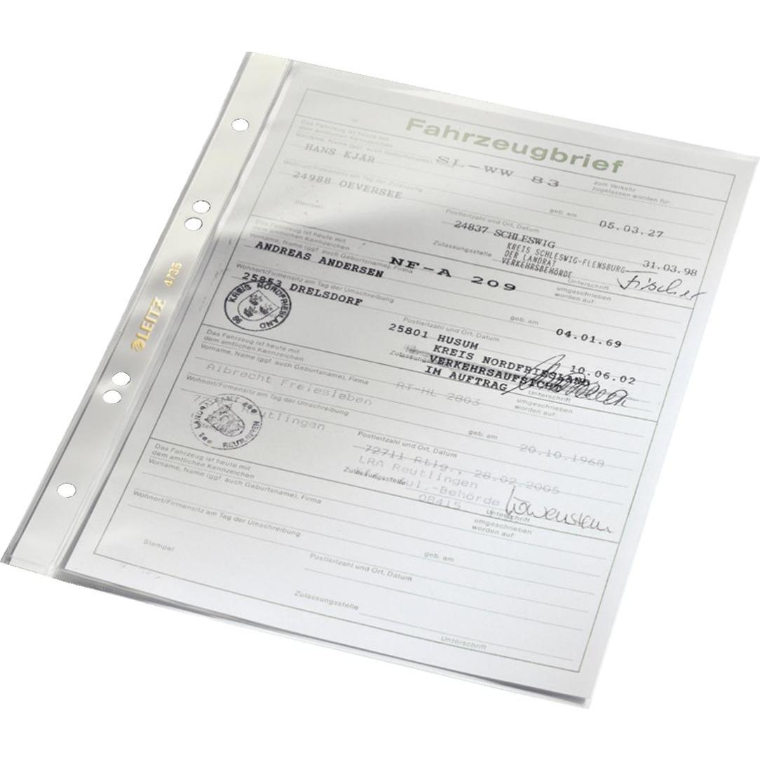 Leitz, Mappe, Zeigetasche Super Premium (A5, 100 x)
