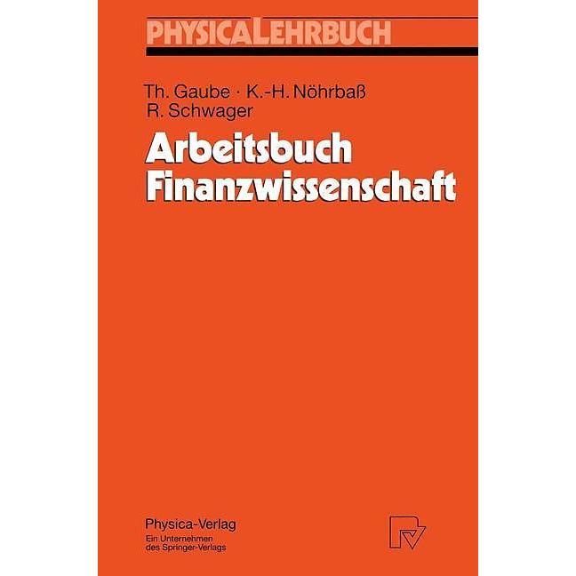 Thumbnail - Arbeitsbuch Finanzwissenschaft, Fachbücher