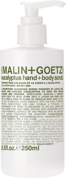 Actual product image Malin+Goetz Eucalyptus Hand and Body Scrub (250 ml)