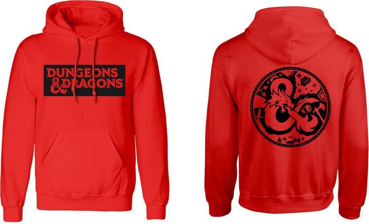 Actual product image Dungeons and Dragons - Logo (front & back print) (XL)