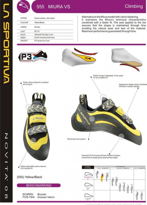 Actual product image La Sportiva Miura VS Kletterschuhe (34.5)