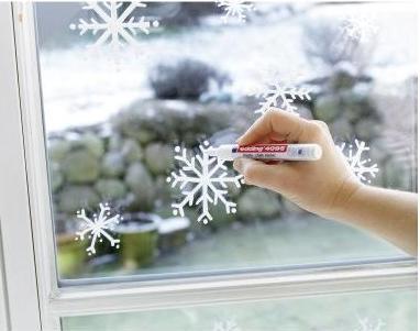 Actual product image Edding Window Marker 4095 (Blue, 3 mm, 1 x)