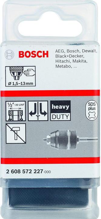 Actual product image Bosch Professional Zubehör Quick-release drill bit. SDS-Plus 1.5-13mm