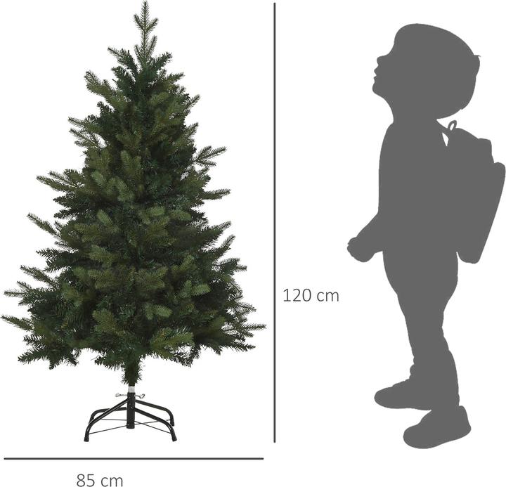 Actual product image Homcom Artificial Christmas tree (120 cm)