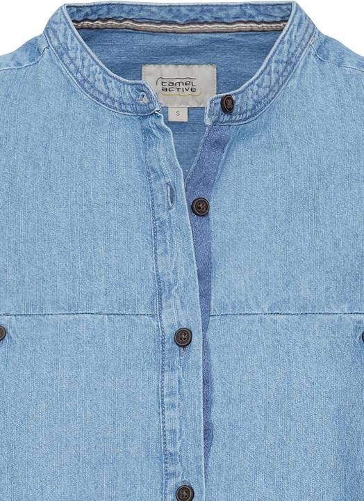 Actual product image Camel Active Jeansbluse aus reiner Baumwolle (M)