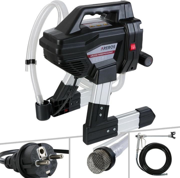 Actual product image Arebos Airless paint sprayer