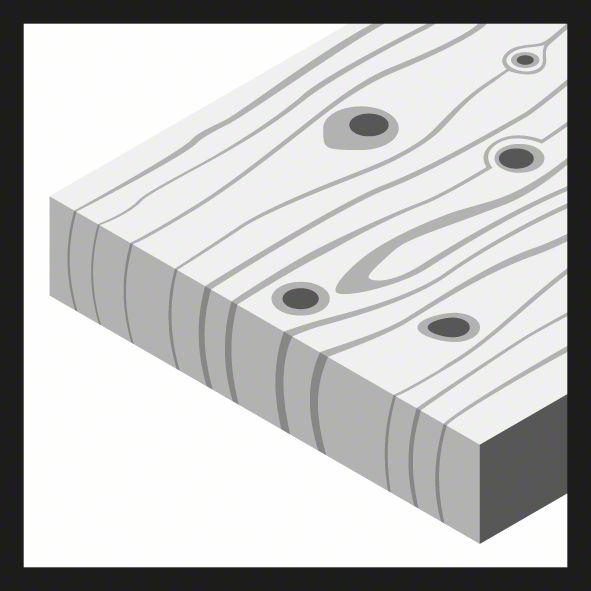 Thumbnail - Bosch Professional Zubehör, Bohrereinsatz, Holzspiralbohrer mit 90°-Senker, 8 mm, 20 mm (8 mm)