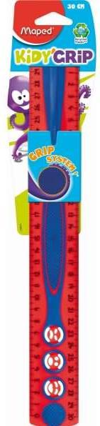 Actual product image Maped Kidy Grip flat ruler, 300 mm, made of plastic (300 mm)