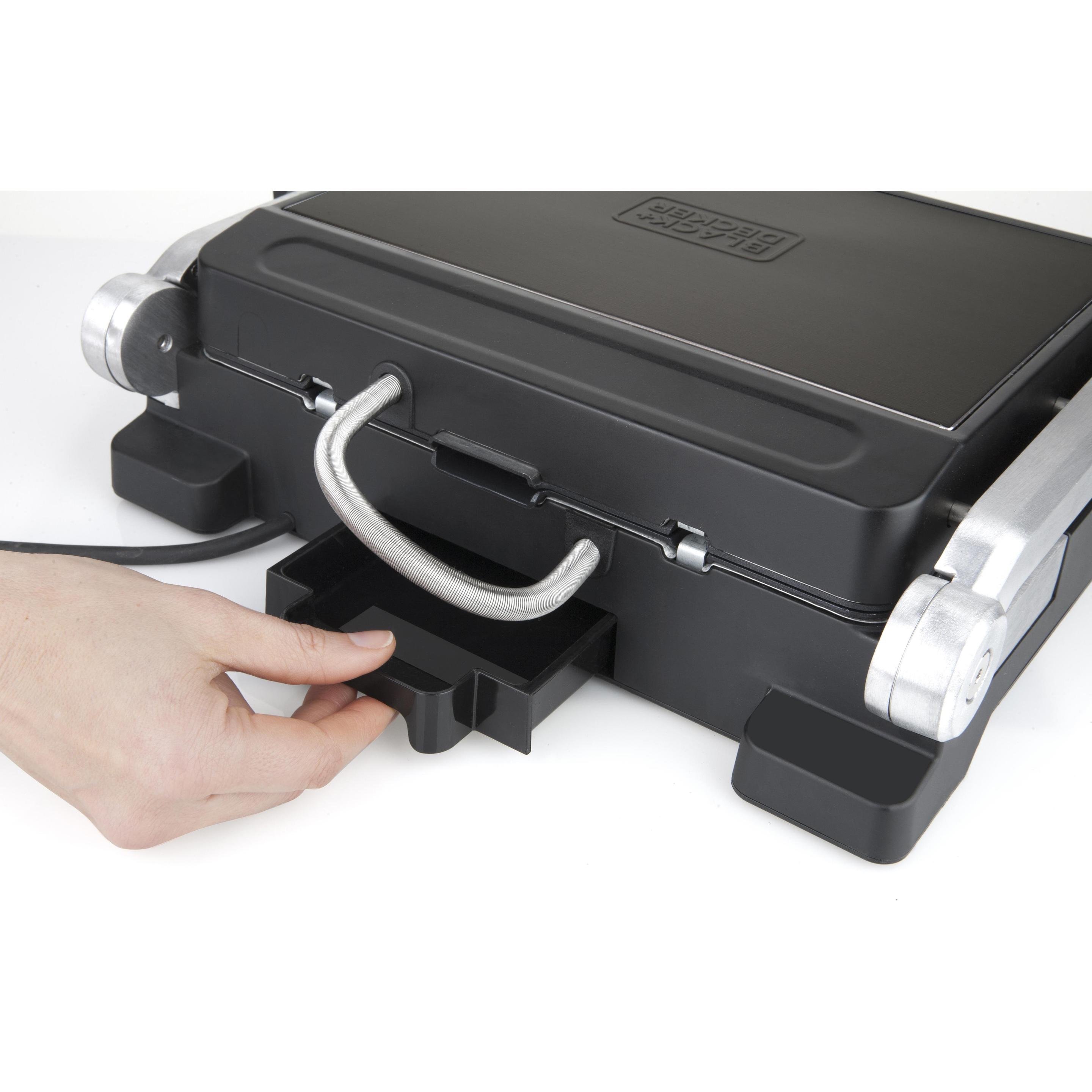 Thumbnail - Black & Decker BXGR2000E, Tischgrill, Schwarz
