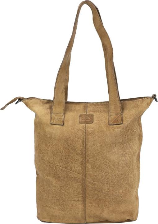 Bear Rock Bärende Design Juul Leren Shopper - Taupe