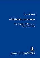 Produktbild Wirklichkeiten von Stimmen (Deutsch, Kristin Westphal, 2002)
