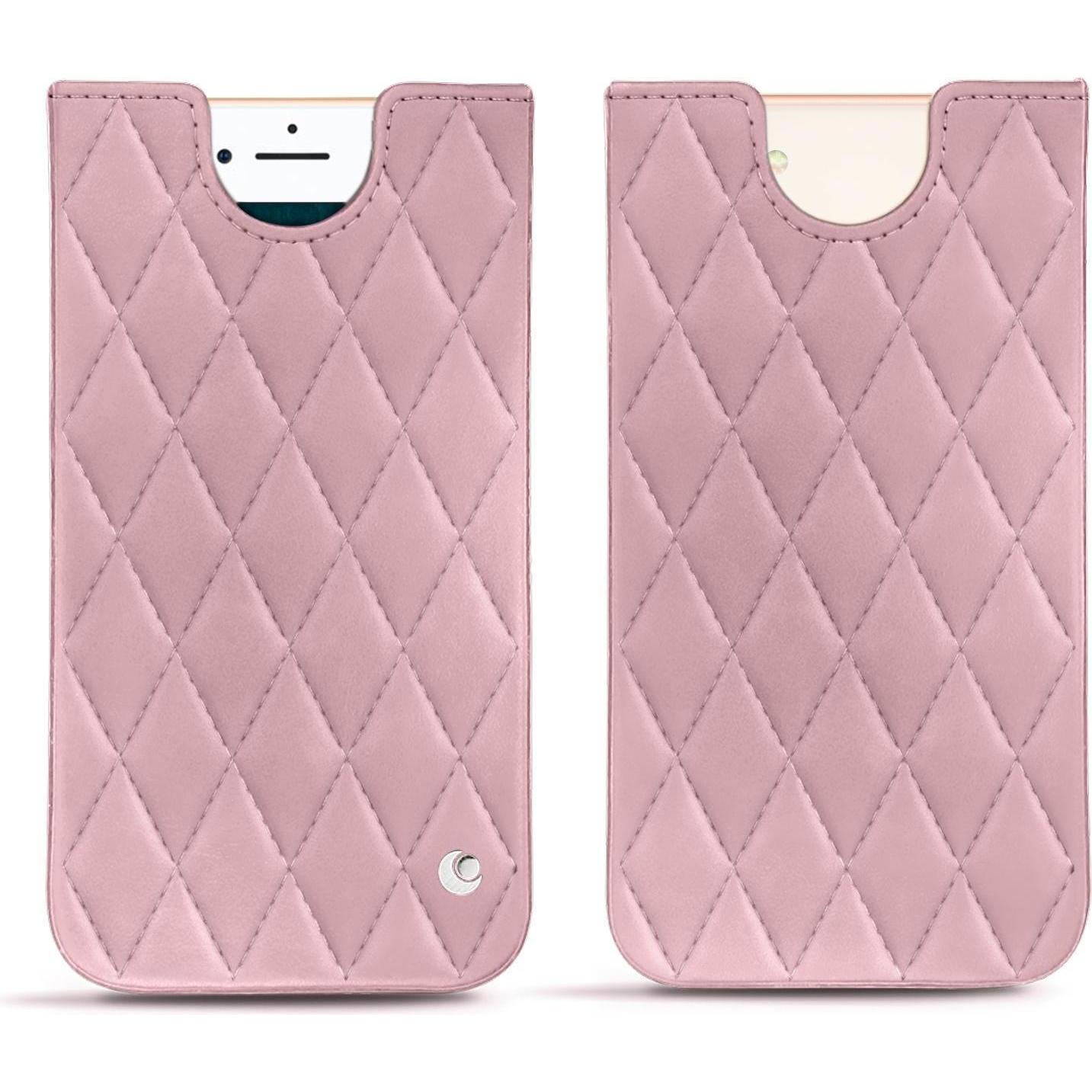Thumbnail - Noreve Lederschutzhülle (Apple iPhone 7), Smartphone Hülle, Rosa