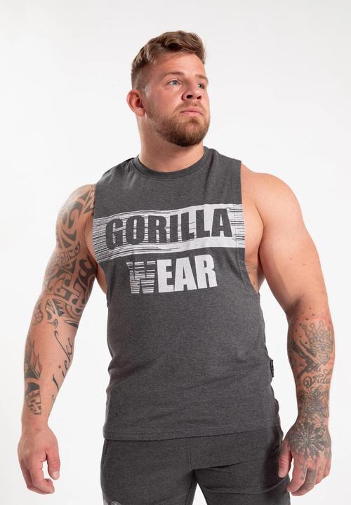 Immagine prodotto Gorilla Wear Lopez Drop Armhole Tank Top - Grau (XXL)