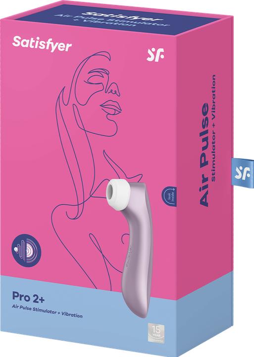 Actual product image Satisfyer Pro 2+ Violet