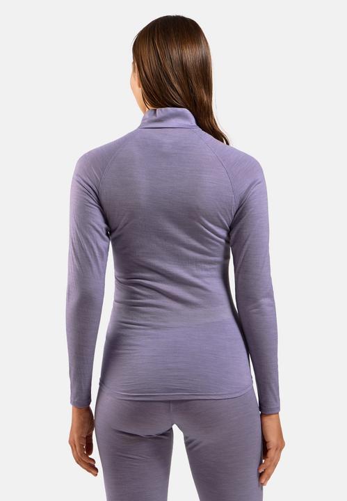 Actual product image Odlo BL TOP turtle neck l/s half zip NATURAL PERFORMANCE PW 150 (L)