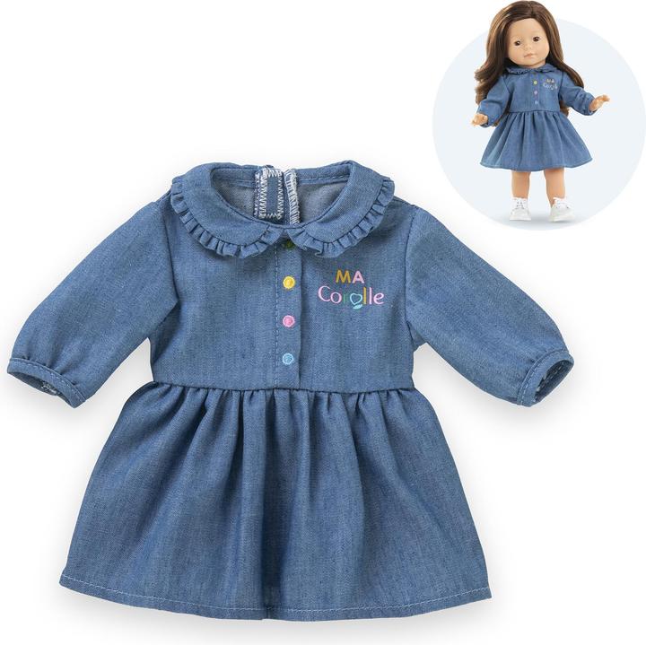 Produktbild Corolle Jeanskleid für Babypuppe, 36 cm