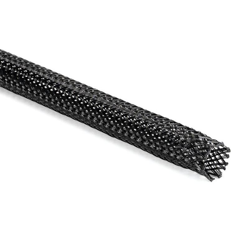 Thumbnail - HellermannTyton, Kabelschutz + Kabelführung, Kabelstrumpf 5... 16mm Polyester Schwarz (Kabelschlauch, 100000 mm)