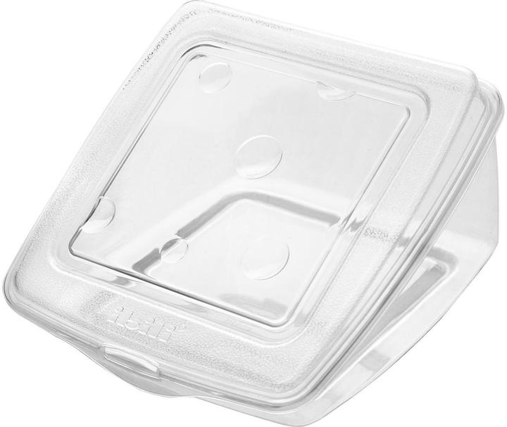 Ibili Käsebehälter Plastik 27,5 x 22 cm Hält Käse frisch und gut gelagert