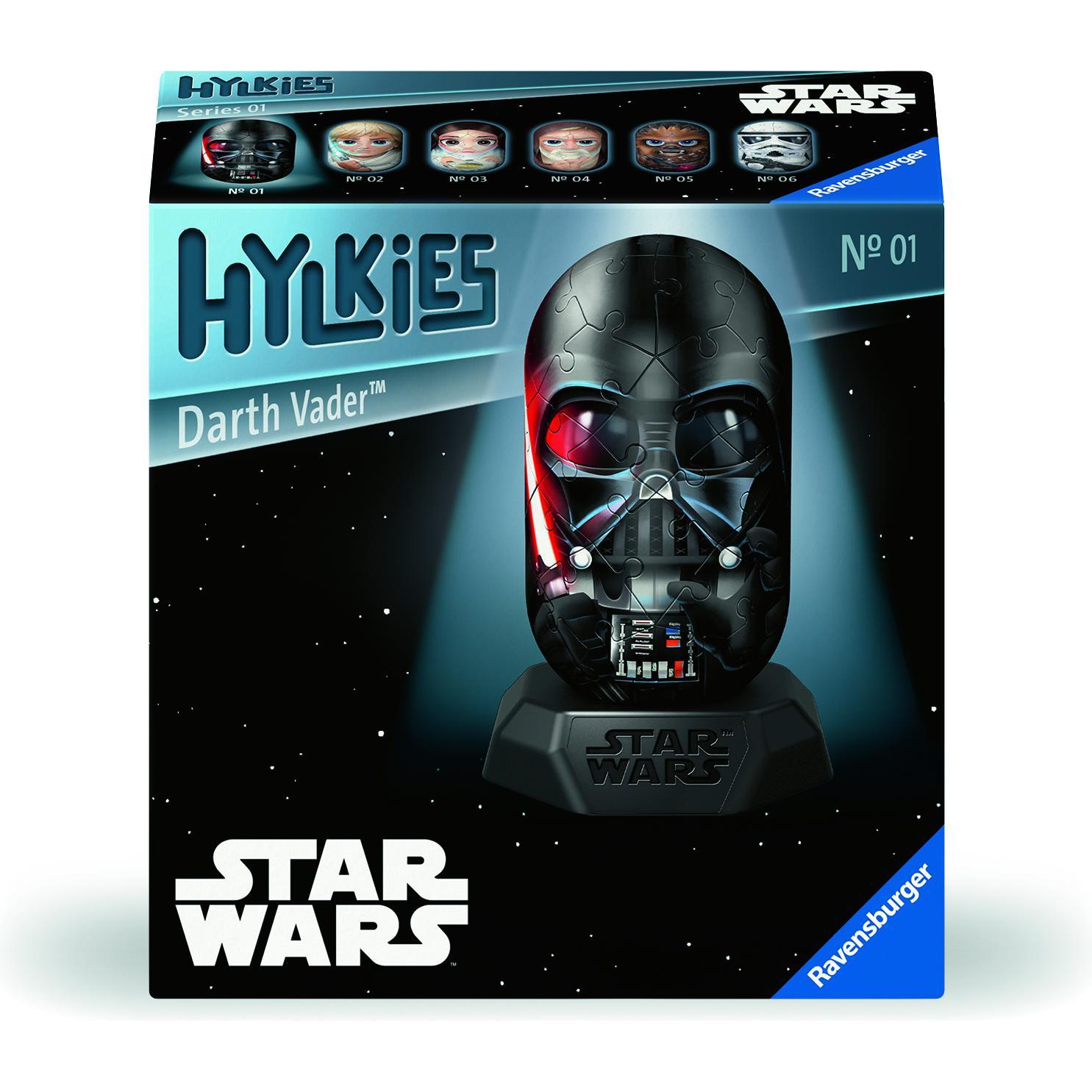Ravensburger Hylkies: Die neue Sammelfigurenreihe zum selbst zusammenbauen. Figur #01 - Darth Vader (54 Teile)