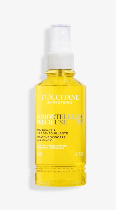 Actual product image L'Occitane Immortelle Précieuse Huile Demaquillant 200 ml (Cleansing lotion, 200 ml)