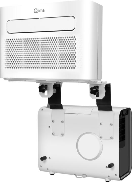 Qlima MS-AC 5001 Split unit airconditioner - Wit/Zwart - Caravan Airco - Ideaal om kleinere ruimte snel ko (18 m², 5000 BTU/h)