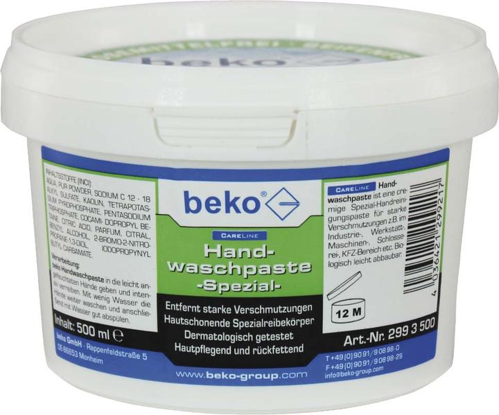 Beko Handwaschpaste 500ml 2993500 (Handwaschpaste, 500 ml)