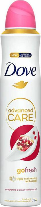 Dove Advanced Care Deodorant Pomegranate and Lemon Protection 72 Hours Spray 200ml (Spray, 200 ml)