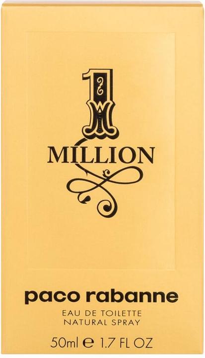 Actual product image Paco Rabanne 1 million (Eau de toilette, 50 ml)