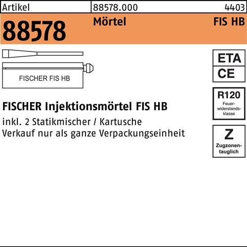 Produktbild Fischer FIS 519125 Highbond-SpezialmÃ¶rtel FIS HB 345 S (610 g)
