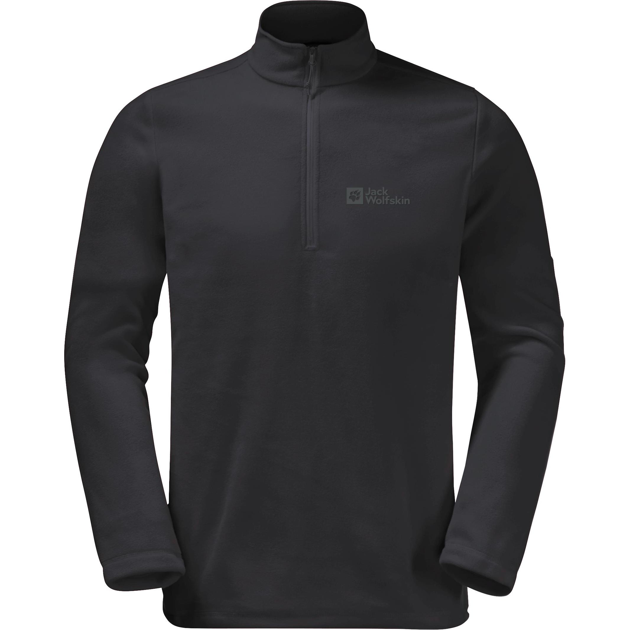 Jack Wolfskin, Herren, Pullover, Taunus Hz M, Schwarz, (S)