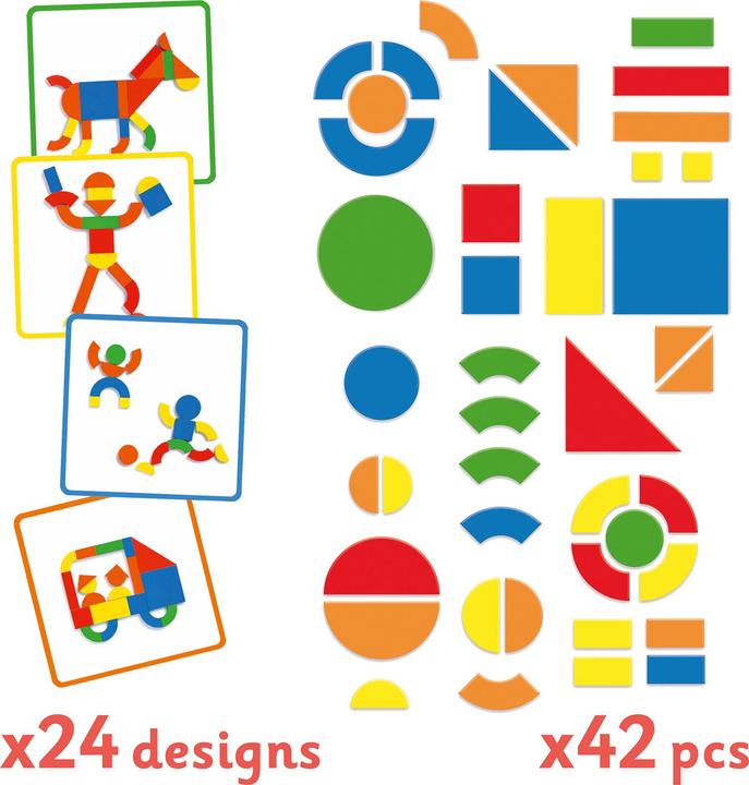Image du produit Djeco Géoforme des aimants