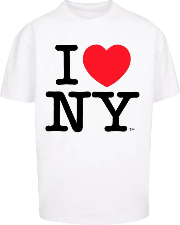 Produktbild Merchcode I Love NY TShirt in Übergrösse (XL)