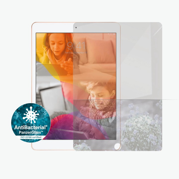 Actual product image PanzerGlass screen protector (1 Piece, iPad 2019 (7th gene), iPad 2020 (8. Gen))