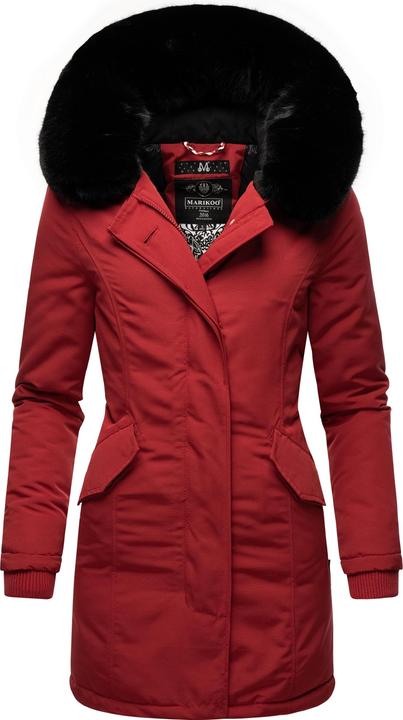 Blood Red with black fur