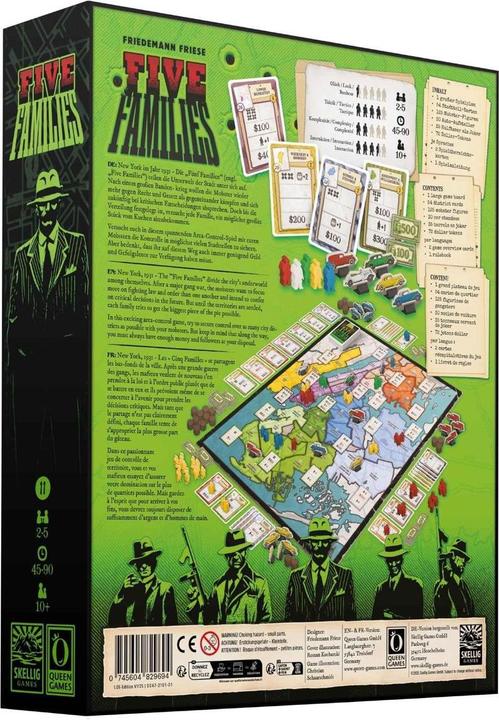 Actual product image Skellig Games Five Families (German, 2 - 5 Players)