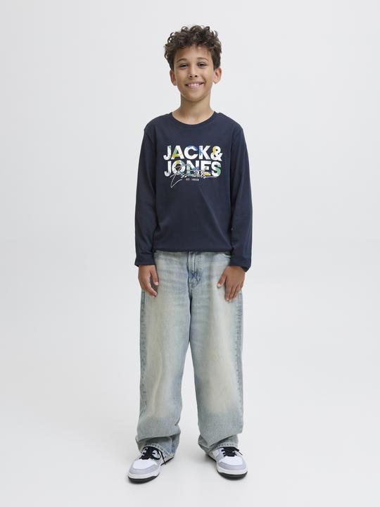 Image du produit Jack & Jones 2er-pack Logo Langarm-T-Shirt Langarm-T-Shirt (164)