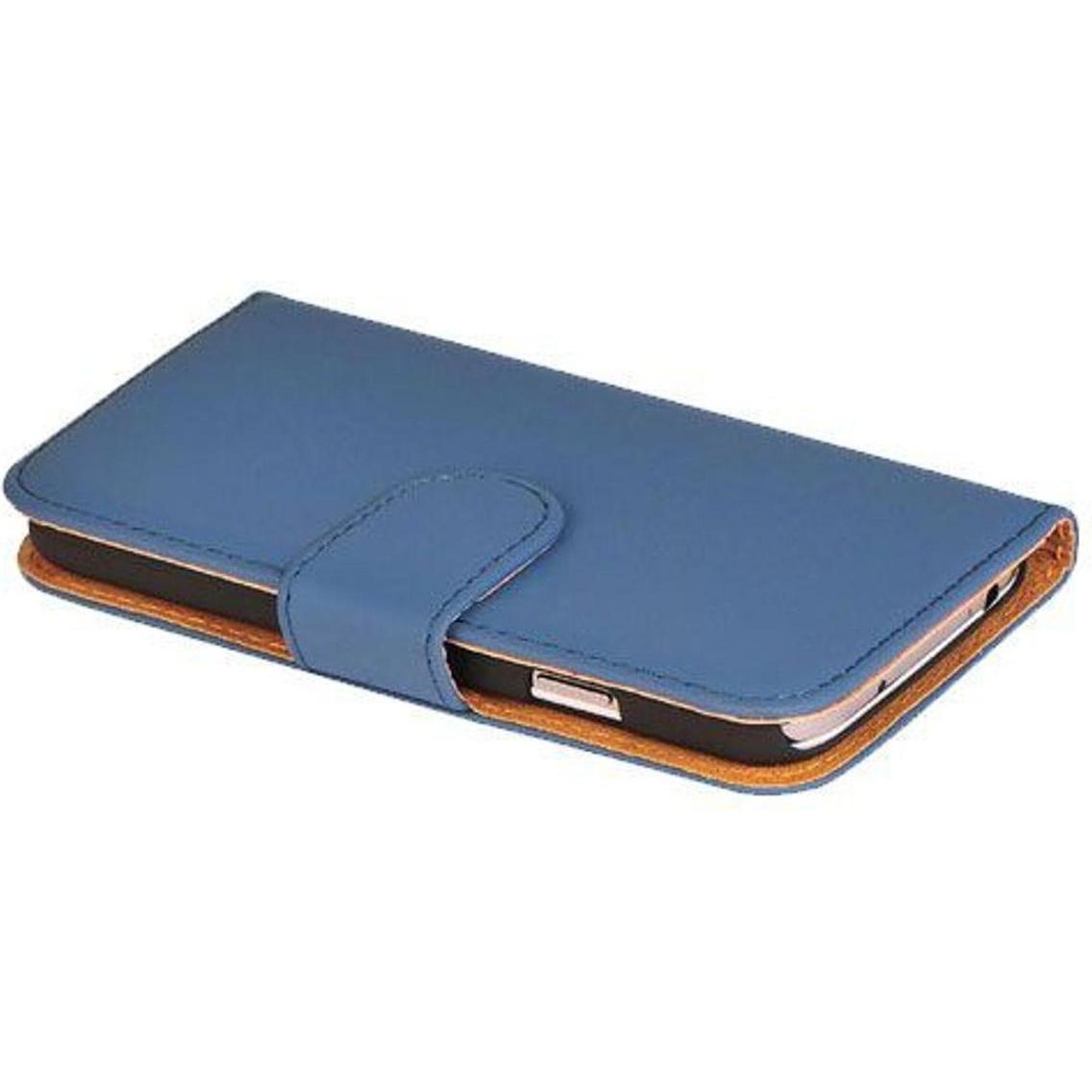 Thumbnail - König Design Schutzhülle Handytasche (Flip Quer) für Handy Apple iPhone 5 / 5s Dunkelblau (Apple iPhone 5), Smartphone H...