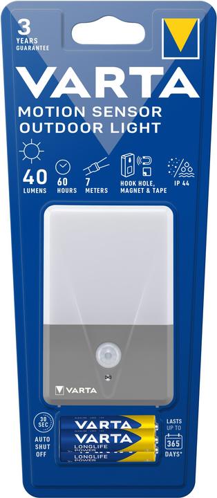 Immagine prodotto Varta Luce da esterno con sensore di movimento