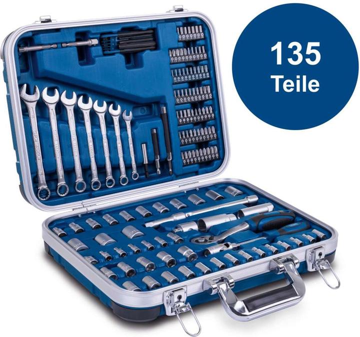 Produktbild Scheppach Werkzeugkoffer TB170 (DIY) (135 Teile)