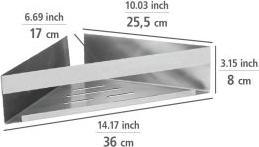 Image du produit Wenko Genova (36 x 17 x 8 cm)