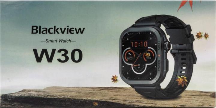 Image du produit Blackview W30 (Montre Connectée - 1.91" - Microphone intégré) Noir