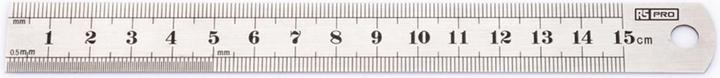 Produktbild Rs Pro Edelstahl Lineal (150 mm)