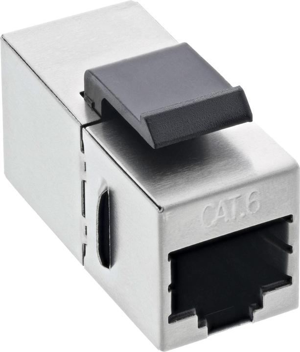 Actual product image InLine RJ45 jack / jack insert angled 90° (Patch panel)